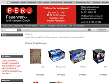 Tablet Screenshot of feuerwerk-verkauf.ch